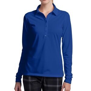 Nike Women's Stretch Tech Dri-Fit Moisture Wicking Long Sleeve Golf Polo